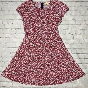 Women’s Michael Michael Kors Pink Floral A-line Dress Medium
